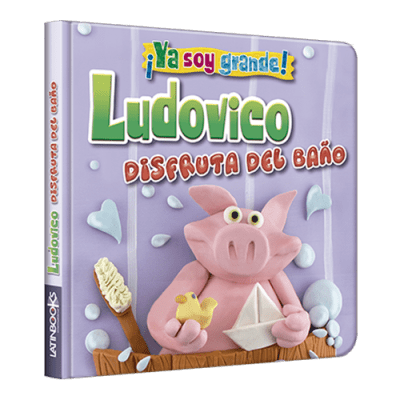 Ya soy grande - Ludovico disfruta el baño1