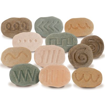 12 Piedras sensoriales para preescritura