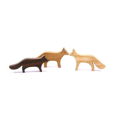 Zorros de Chile, serie madera nativa1