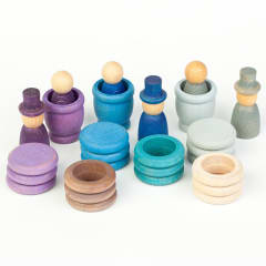 Nins aguamarina invierno