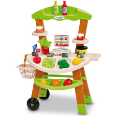 100% Chef - Puesto de mercado con ruedas 25pz