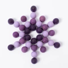 Mandala huevos morados 36pz
