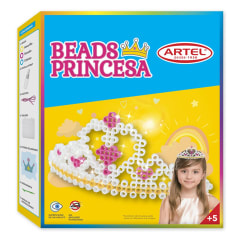 Beads princesa, perlas para planchar color blanco