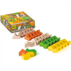Bloques de construcción 30pz GeoBlox Zigzag