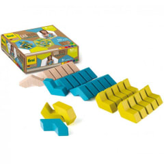 Bloques de construcción 30pz GeoBlox FlickFlack