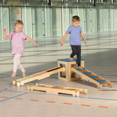 Gran circuito de equilibrio madera