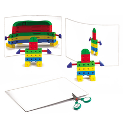 3 Espejos Flexibles 30x20cm