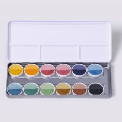 Acuarelas naturales 12 colores