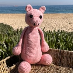 Ayun la cerdita amigurumi