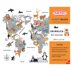 Artel Divertiblock animales del mundo