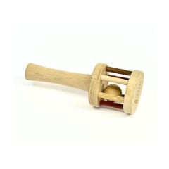 Cascabel de madera