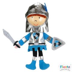 Títere dedo cabeza madera Caballero