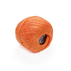Hilo de bordar perle 10grs naranjo n°8