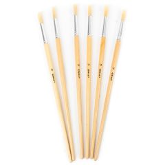 6 Pinceles redondos para óleo n°14 Mae