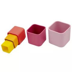 Torre apilable de goma extra suave 5 Pz