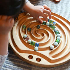 Laberinto, línea madera nativa