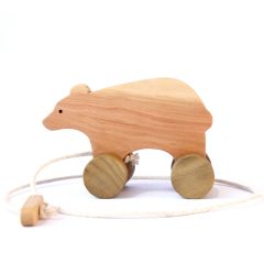 Oso de arrastre, serie madera nativa