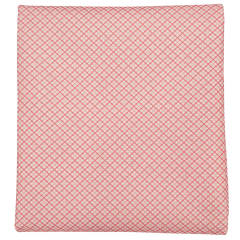 Paño lenci estampado rosa cuadros 1mt