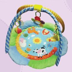 Gimnasio flor animales de la granja