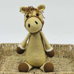 Quimey el caballo amigurumi