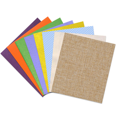 Set de 8 telas diferentes texturas