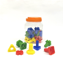 Tuercas y tornillos, 32 pz