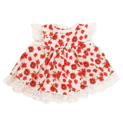 Vestido talla 3 para muñecas de 42cm