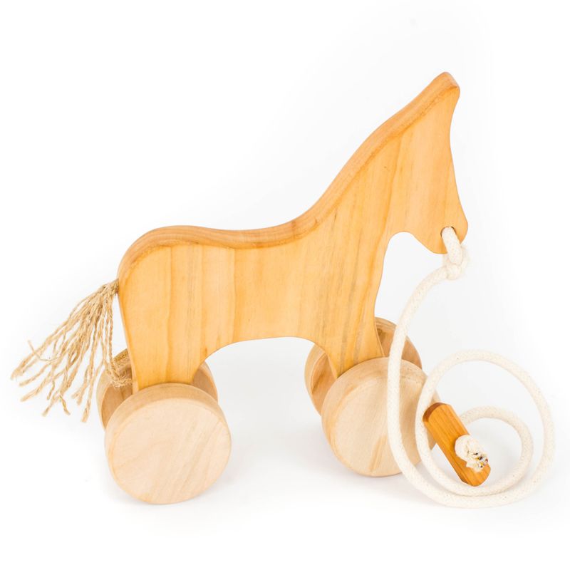 juguetes de arrastre de madera