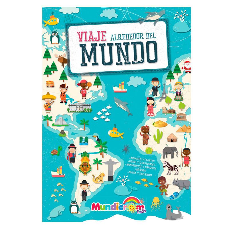 Viaje alrededor del mundo | Lúdiko - juguetes didácticos