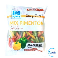 Mix pimentón en juliana 500grs