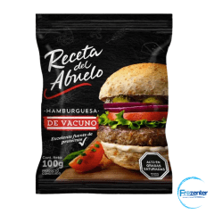 Hamburguesa vacuno 100gr