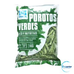 Porotos verdes corte frances 1kg