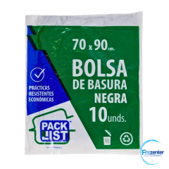 Bolsa Basura 70x90cm x10 und.