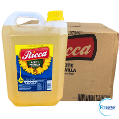 (Caja x4) Aceite Maravilla Bidón 5 lts Ricca
