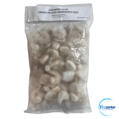 Camaron 36/40 Crudo Pelado Desvenado ICF 1kg