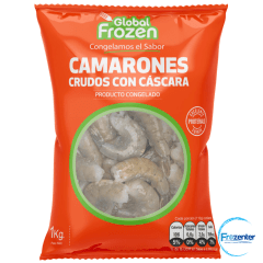 Camarón 21/25 Gold Crudo Con Cascara 1kg GF