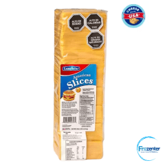 Queso Cheddar Laminado 2.26 kg 160 lam Lunchitas