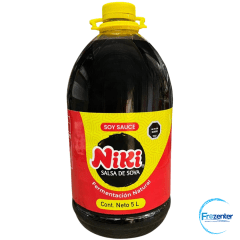 Salsa de soya 5 lts niki