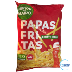 Papas Prefritas Corte fino 7mm 2.5 kg Frutos del Maipo