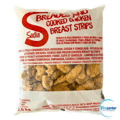 Tiritas rebozadas pechuga pollo 2kg Sadia