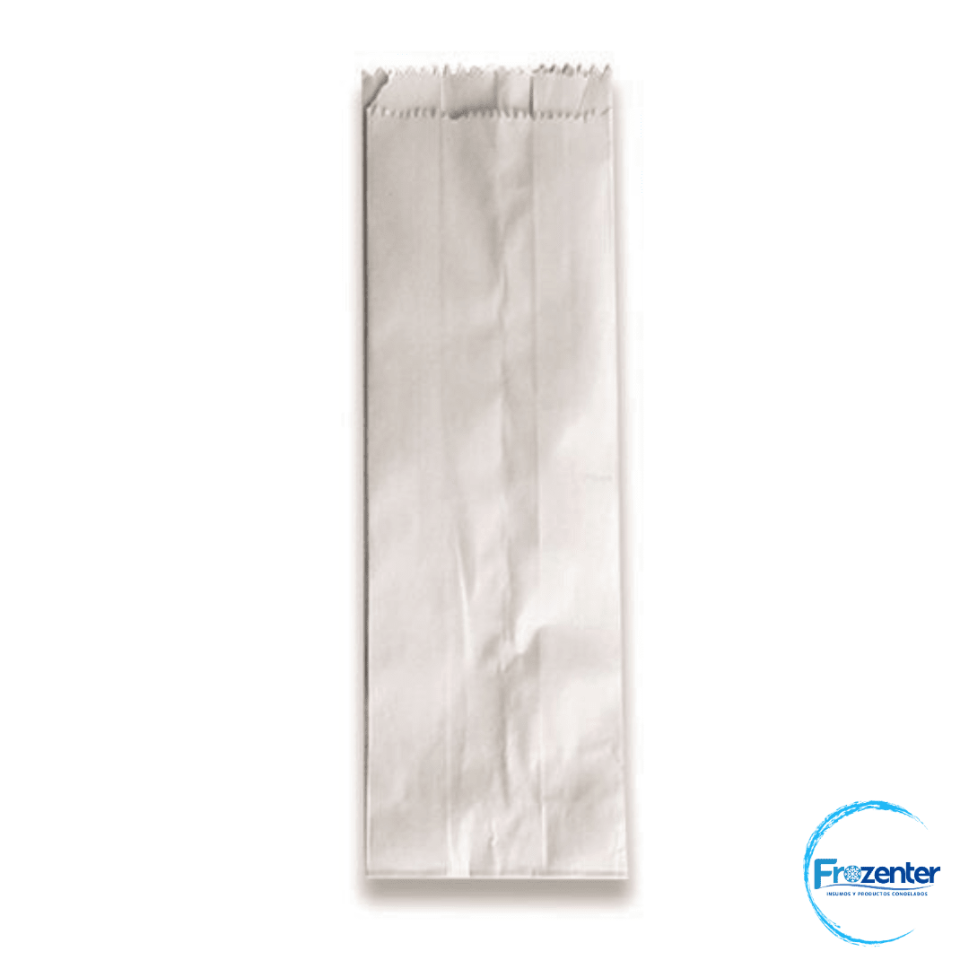 Saco papel blanco 050 100und1