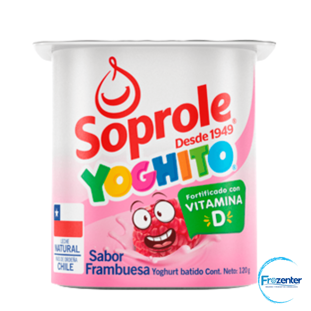 Yoghurt Yoghito frambuesa 120 gr1