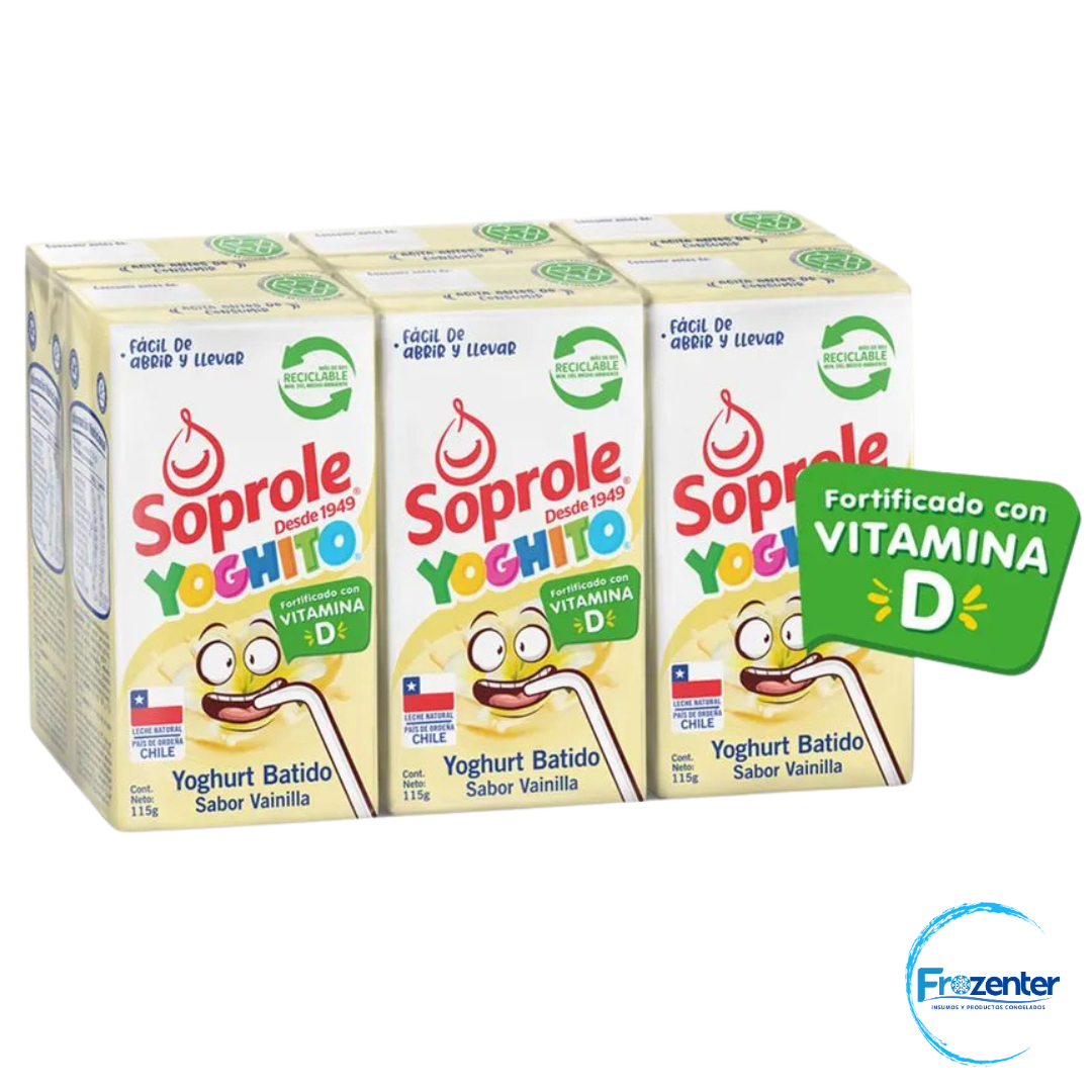 Pack Yoghito Vainilla 6 und 115 grs1