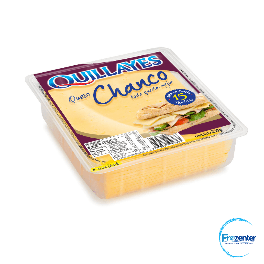 Queso Chanco 15 láminas 250gr1