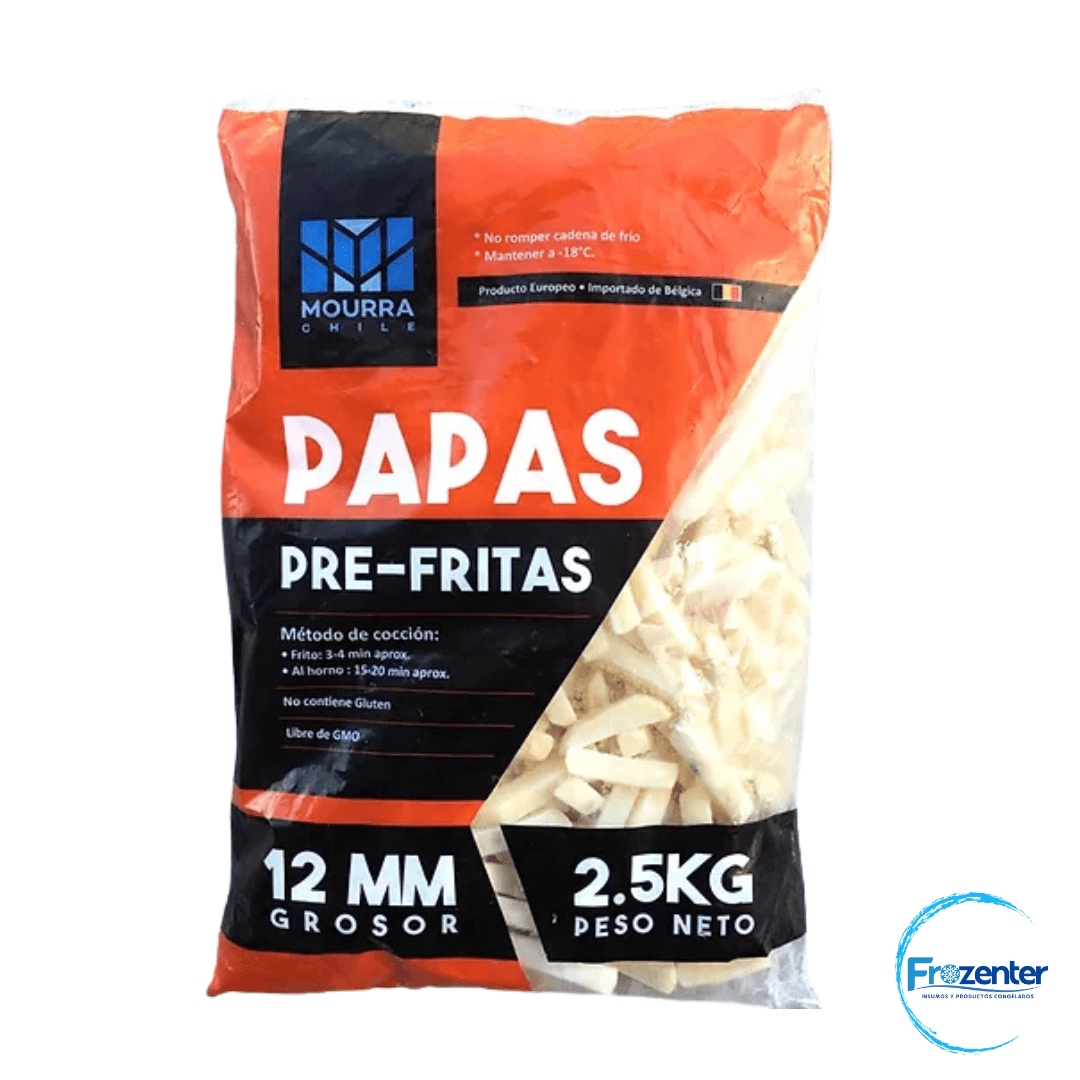 Papas pre-fritas 12mm 2,5Kg1