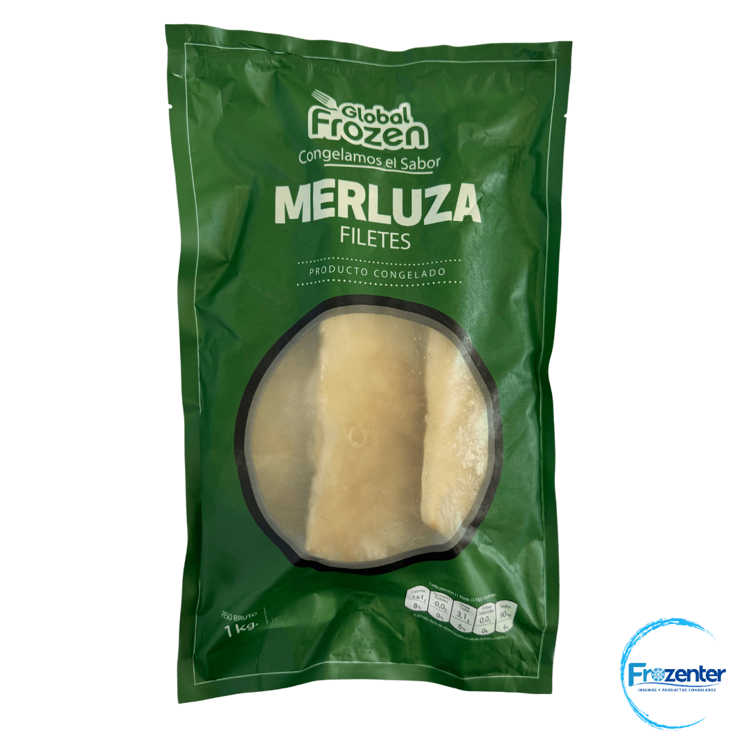 Merluza Filete C/P S/E 170-250Gr 1kg caja x101