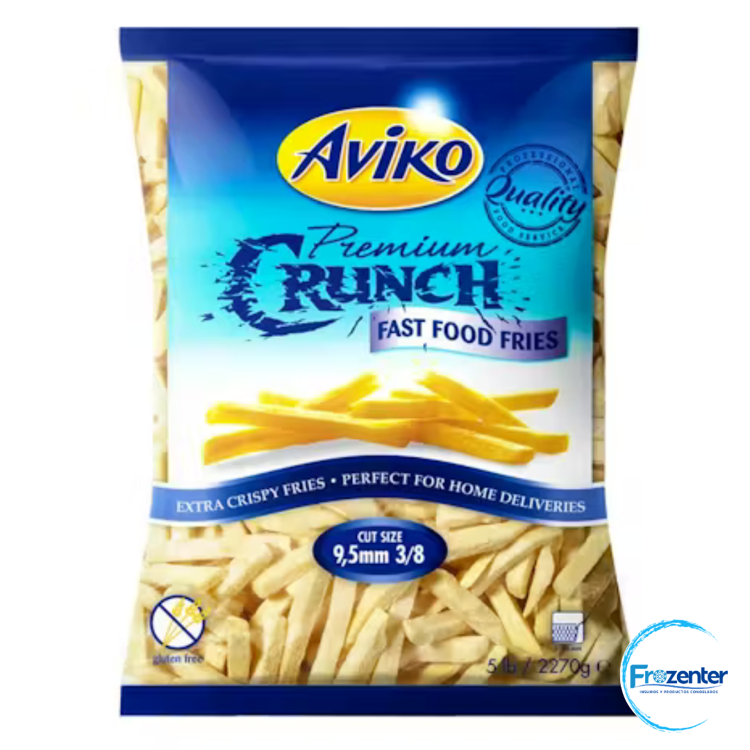 Papas Prefritas Aviko Premium Crunch 9.5MM1