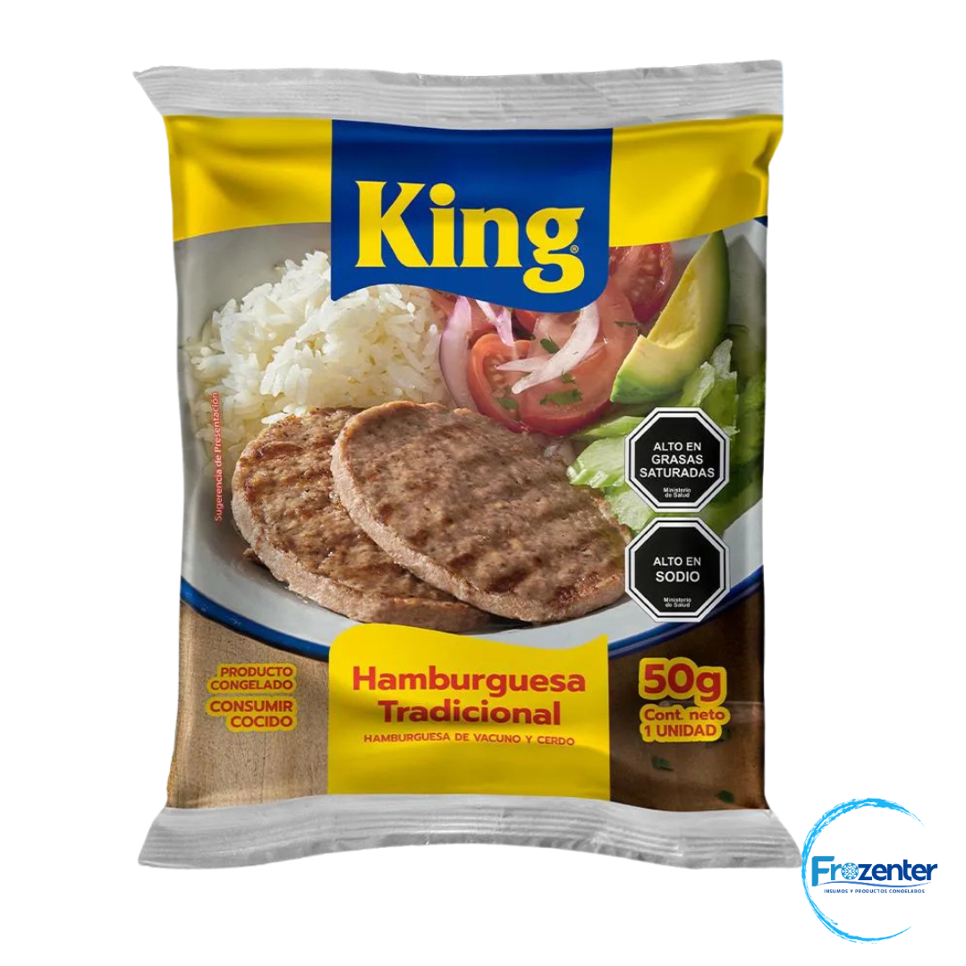 Hamburguesa tradicional vacuno y cerdo 50gr1