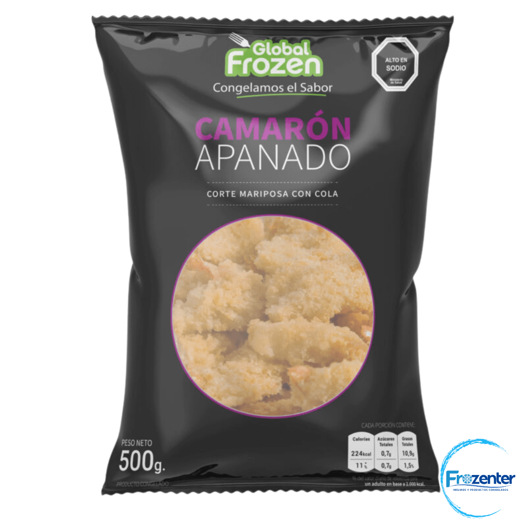 Camarón 31/35 apanado c/mariposa 500 grs1