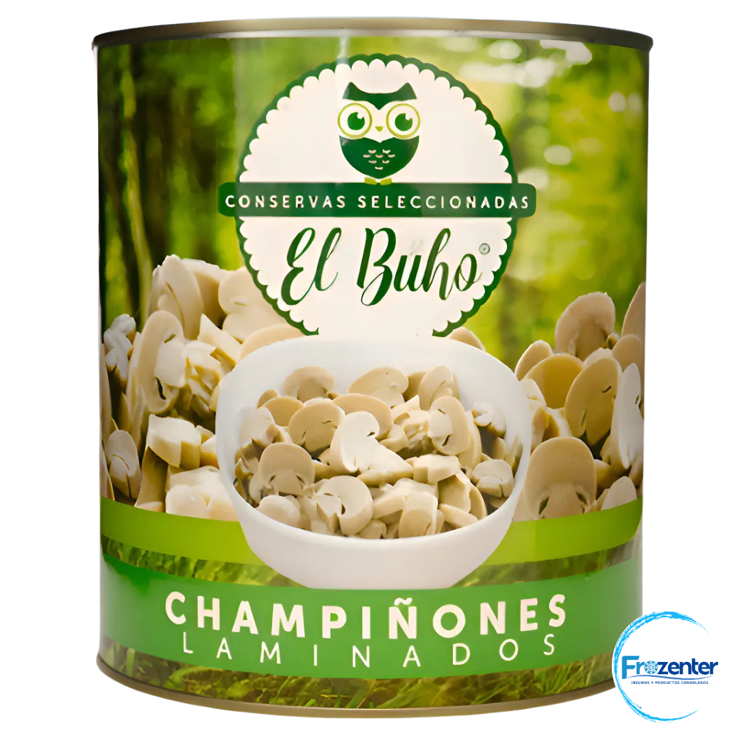 Champiñon Laminado Tarro 2.840 kg  Buho1